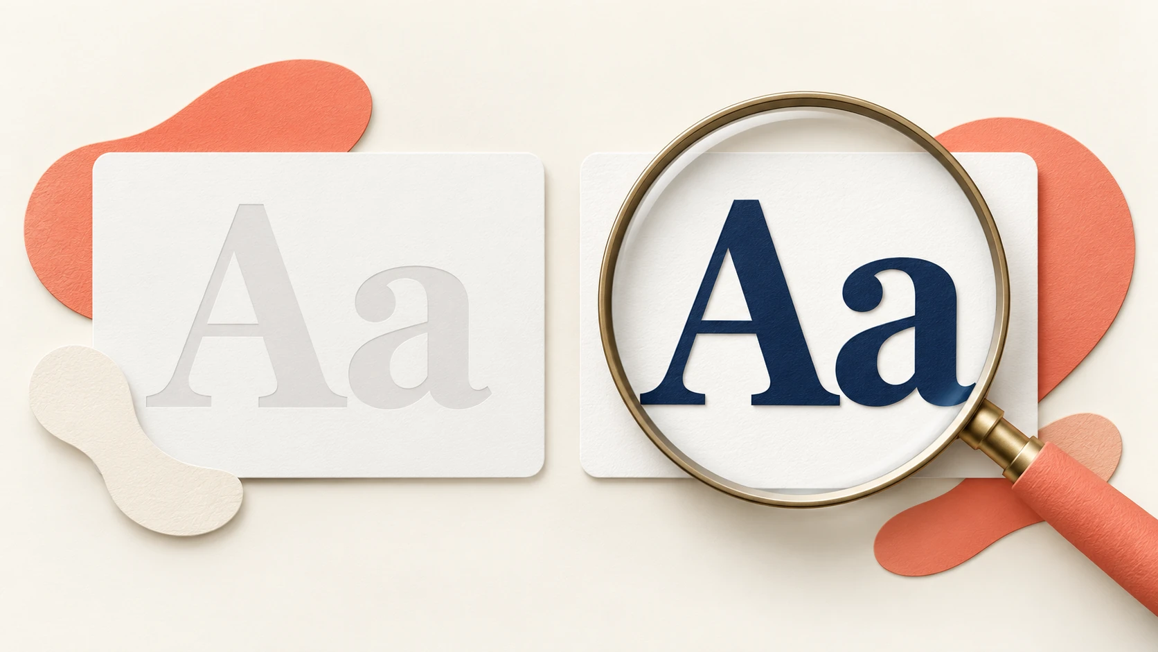 Contraste web : une couleur de marque doit aussi laisser lire